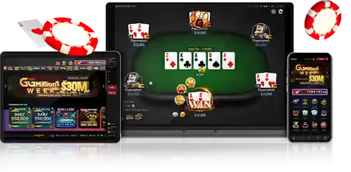 GGPoker on desktop, tablet, and mobile devices